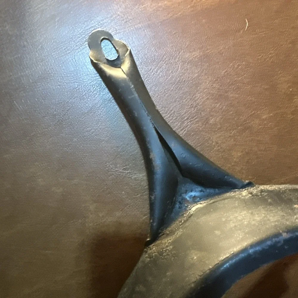 Vintage Never Break Frying Pan  Folk Art/ One Of A Kind